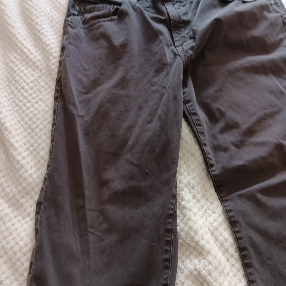 AG Adriano Goldschmied Protege Pants Gray Straight Leg Men 36x34( Fits 36x 30)‎ - Picture 11 of 16